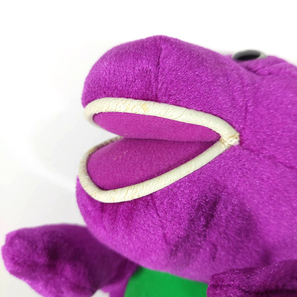 Fisher-Price Jumbo Talking Barney Dinosaur Children Plush 2001 Working - Tested - Picture 5 of 7